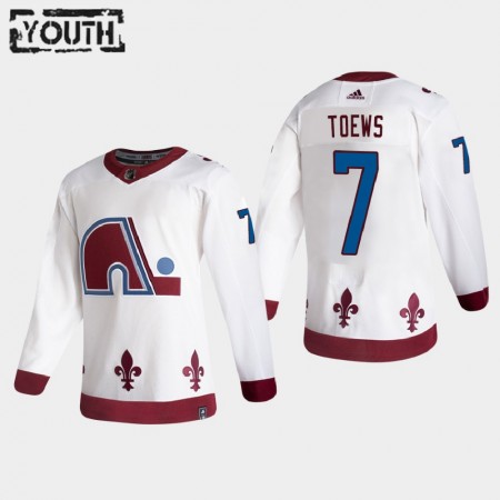 Colorado Avalanche Devon Toews 7 2020-2021 Reverse Retro Trikot Authentic - Kinder Colorado Avalanche Devon Toews 7 2020-2021 Reverse Retro Trikot Authentic - Kinder